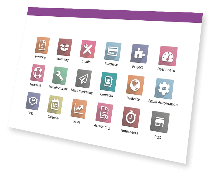 Odoo services modules