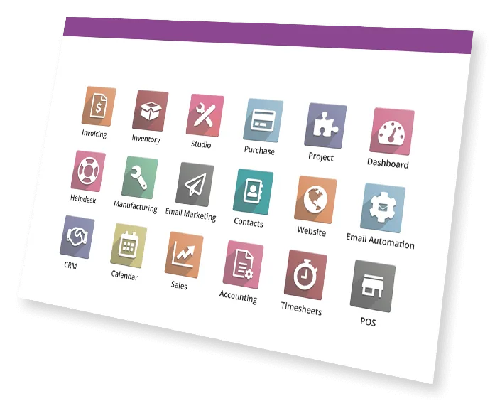 Odoo services modules